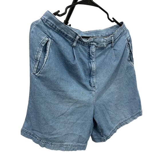 White Stag Womens Denim Shorts Pockets Size 10 Casual Summer Wear - Picture 3 of 9